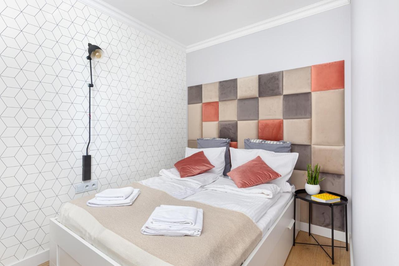 Stylowy Apartament Z Pieknym Widokiem Na Miasto Warsawa Bagian luar foto