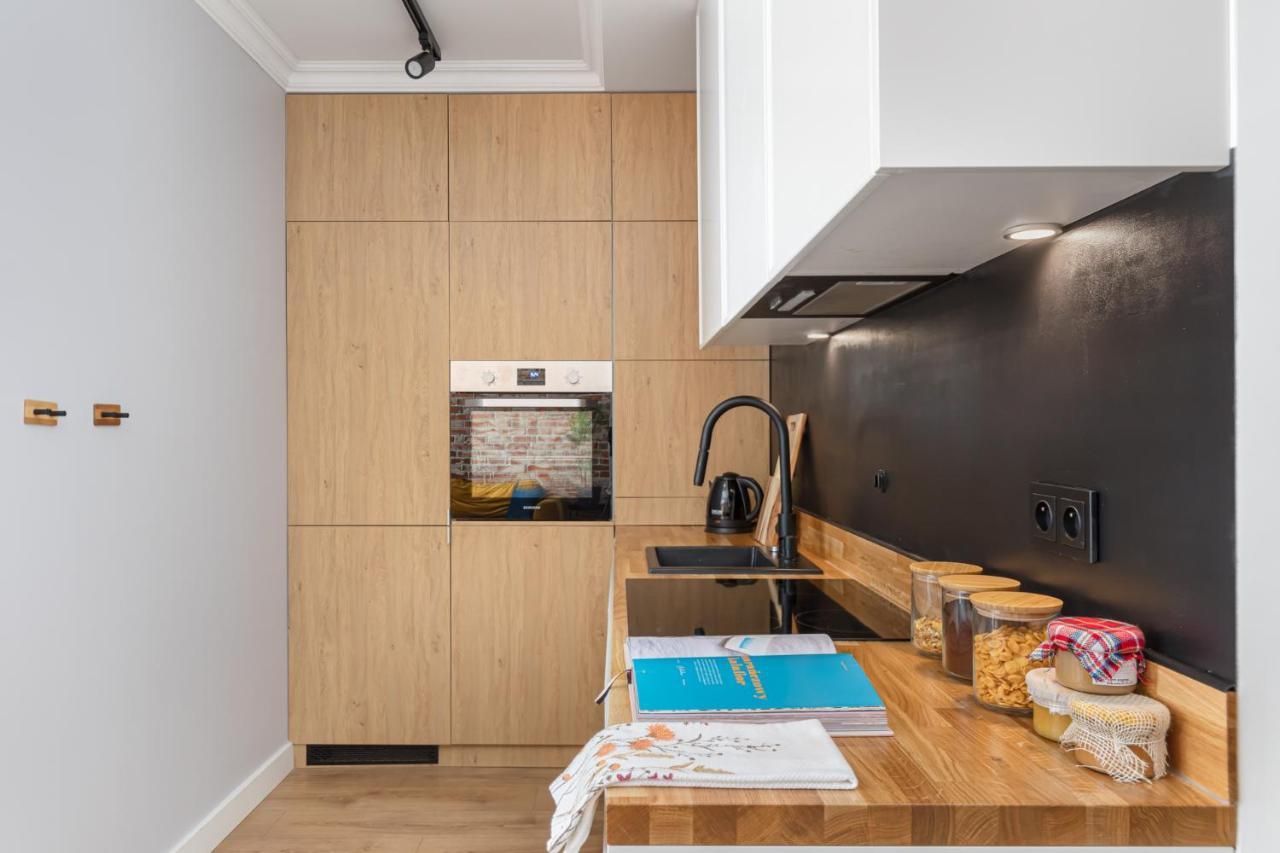 Stylowy Apartament Z Pieknym Widokiem Na Miasto Warsawa Bagian luar foto